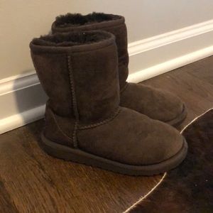 Girls Brown Ugg boots